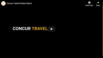 Concur Travel